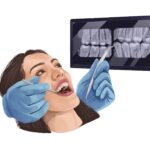 woman at dentist for preventive dental care, preventive dentistry
